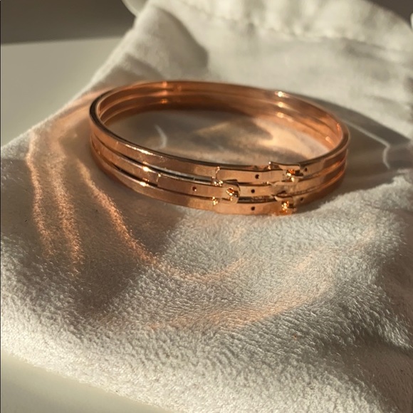 Rose gold park lane bangle - Picture 4 of 4